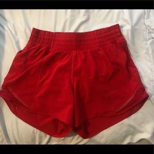 lululemon high waisted hotty hot shorts!!!